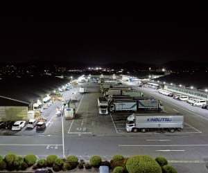 岡山県トラックターミナル 写真